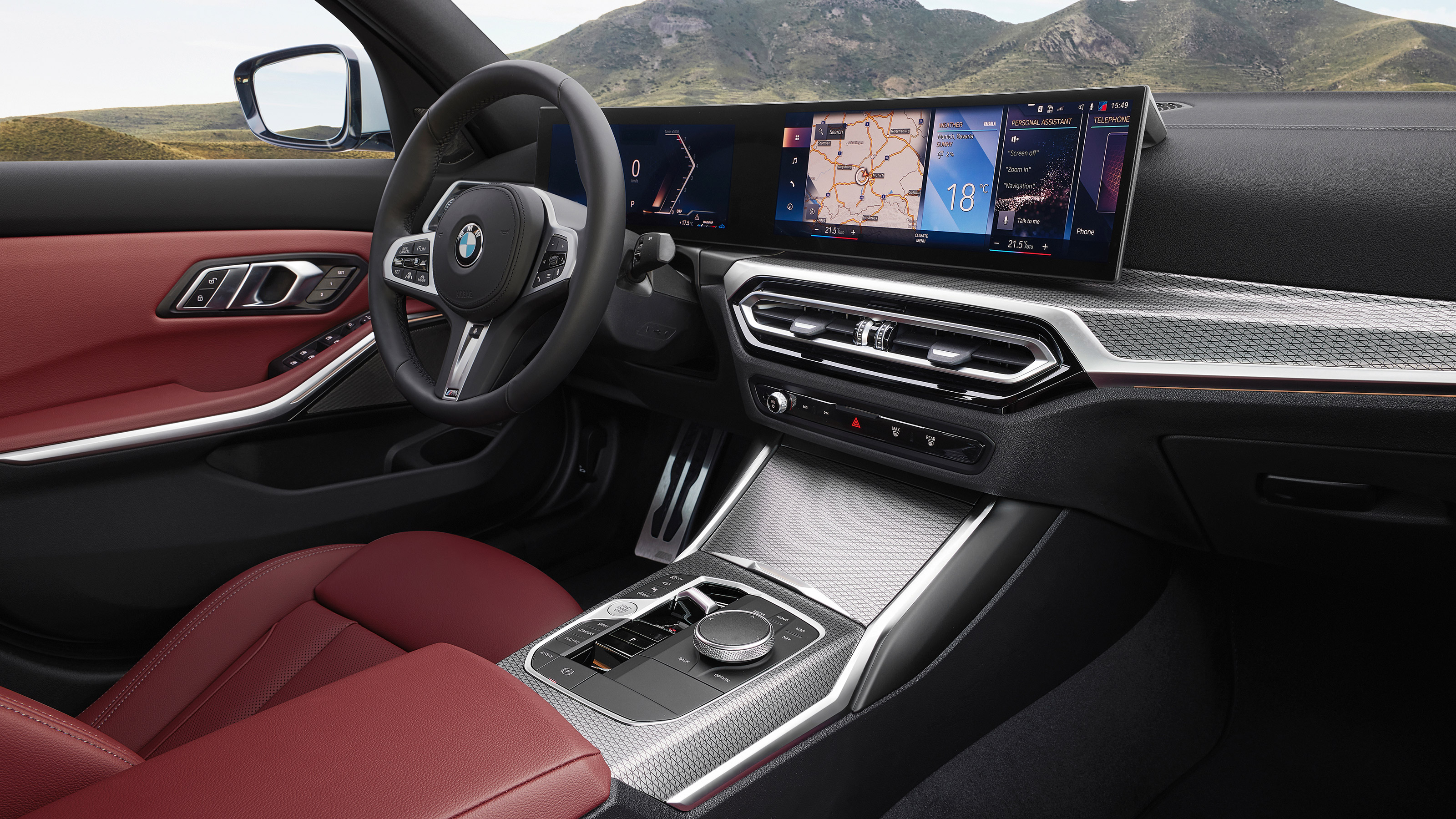 BMW 3 Series facelift interior