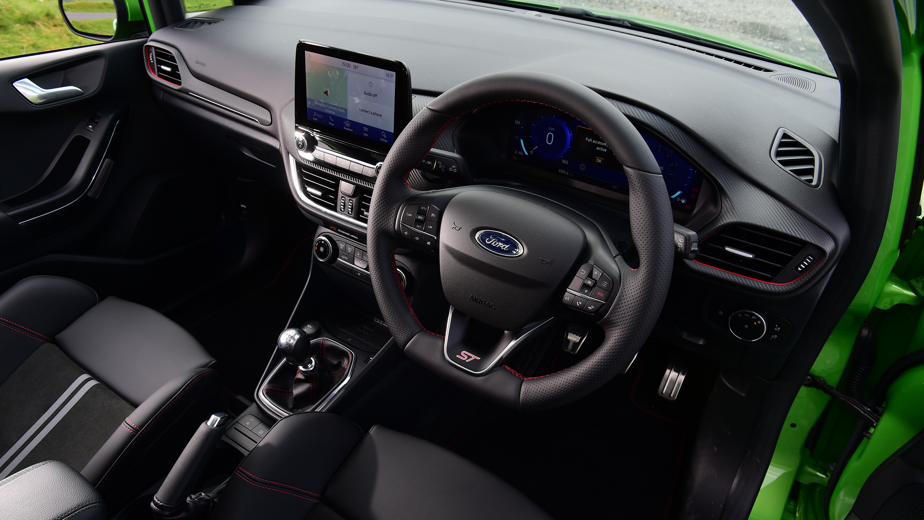 2022 Ford Fiesta ST interior