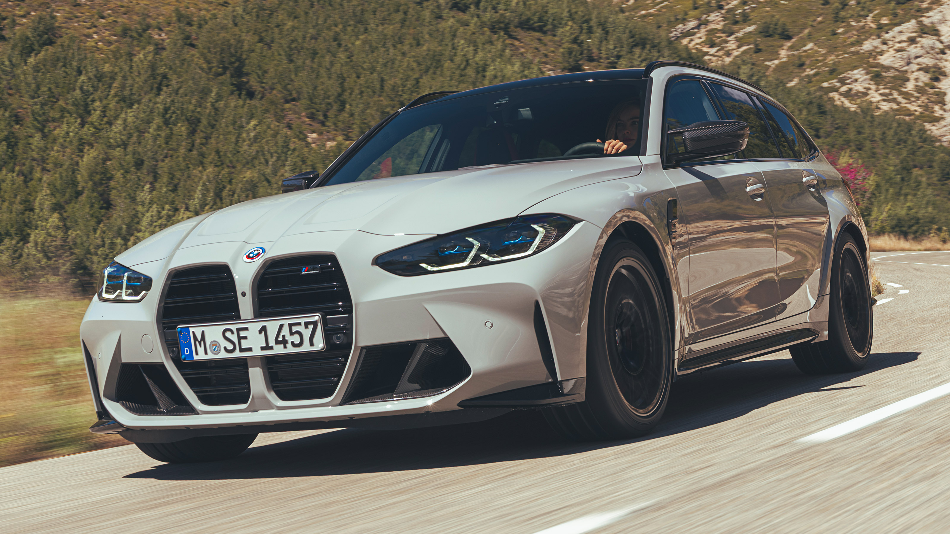 BMW M3 Touring driving