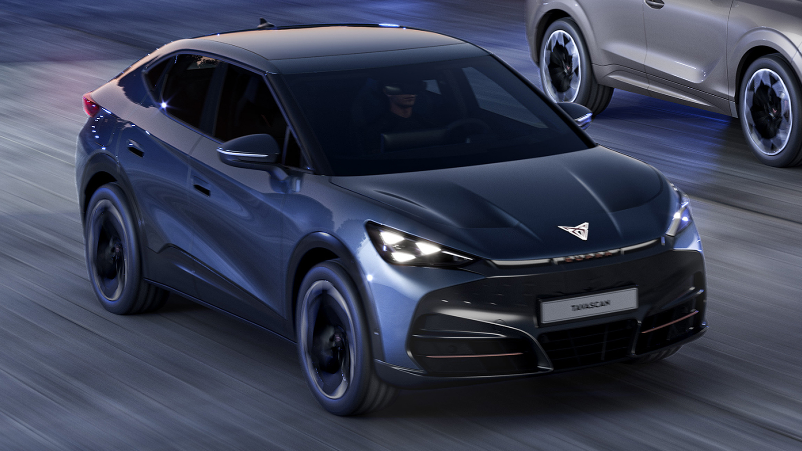 Cupra Tavascan driving