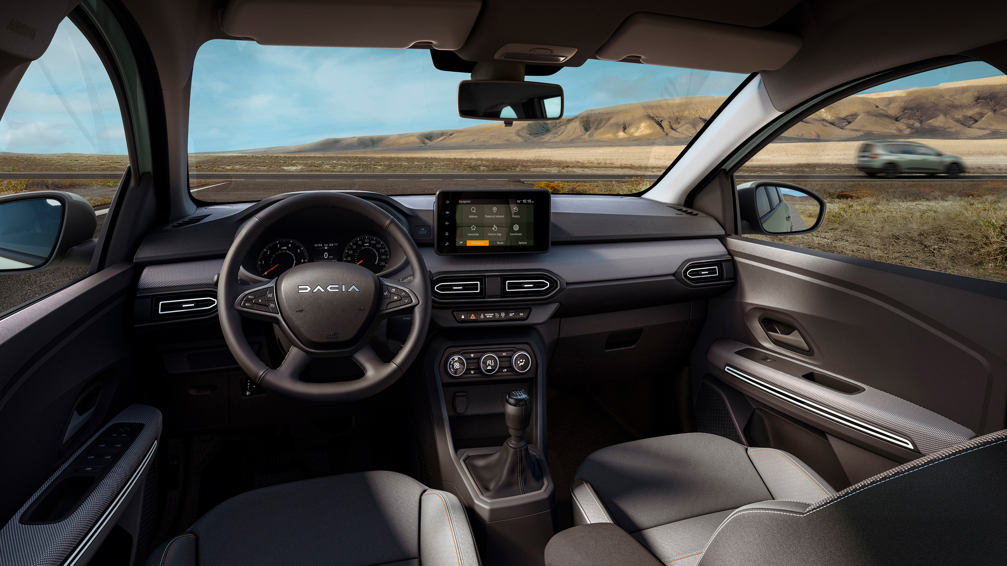 New Dacia badge revealed - interior 