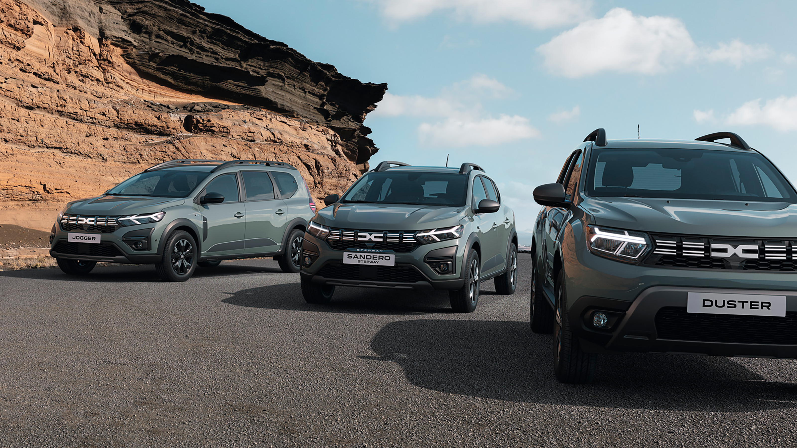 Dacia models with new badge