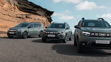 Dacia models with new badge