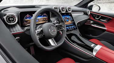 2022 Mercedes GLC steering wheel