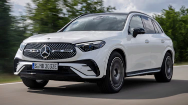 2022 Mercedes GLC front near side corner