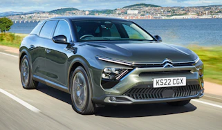 Citroen C5 X front 3/4