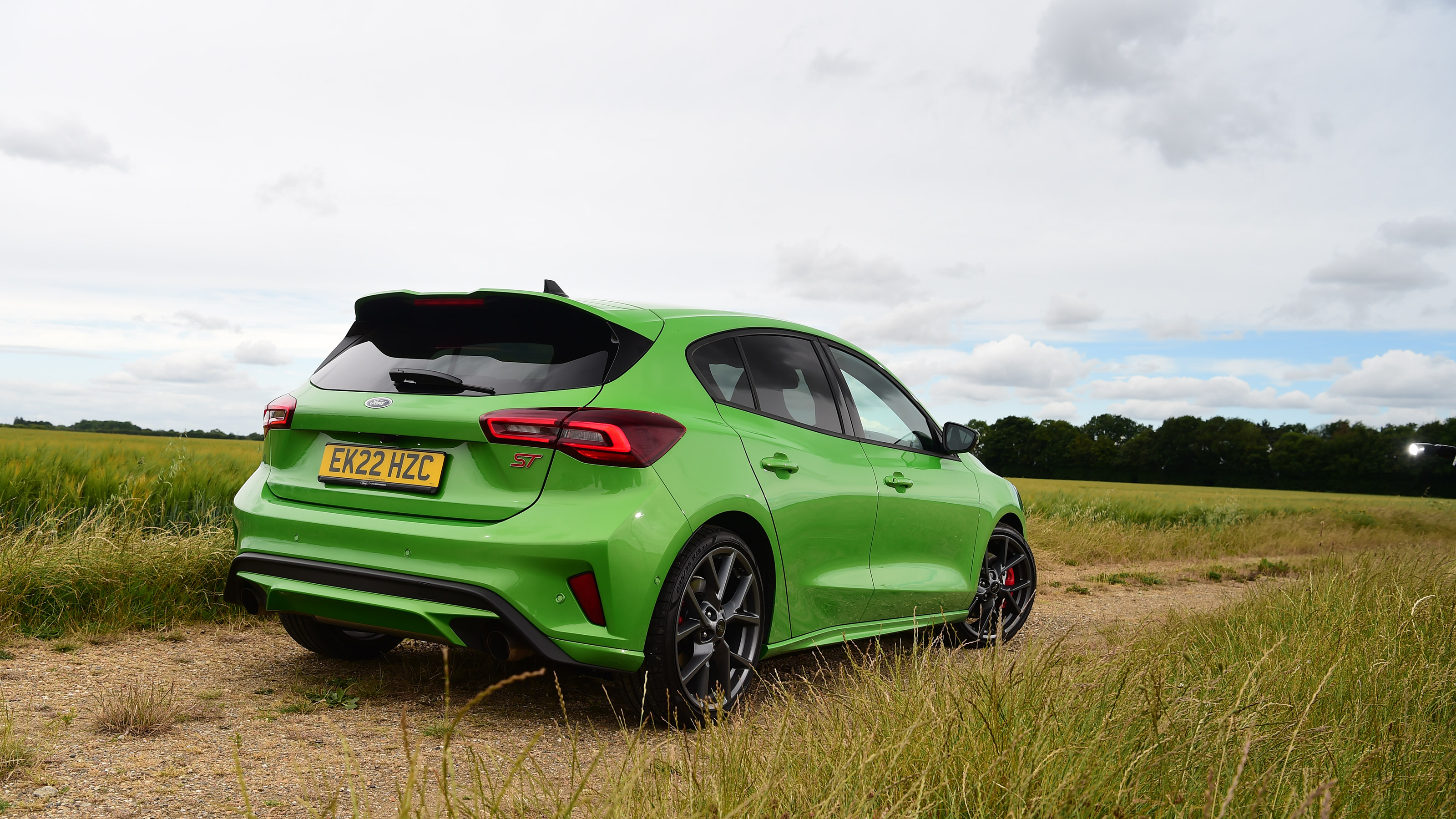 Ford Focus ST facelift rear 3/4 static