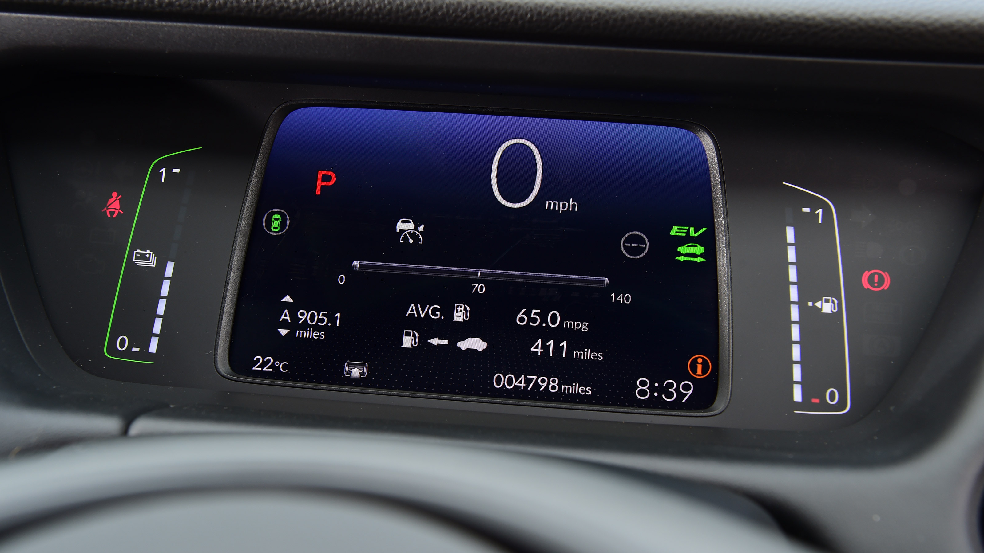 Honda Jazz - dials