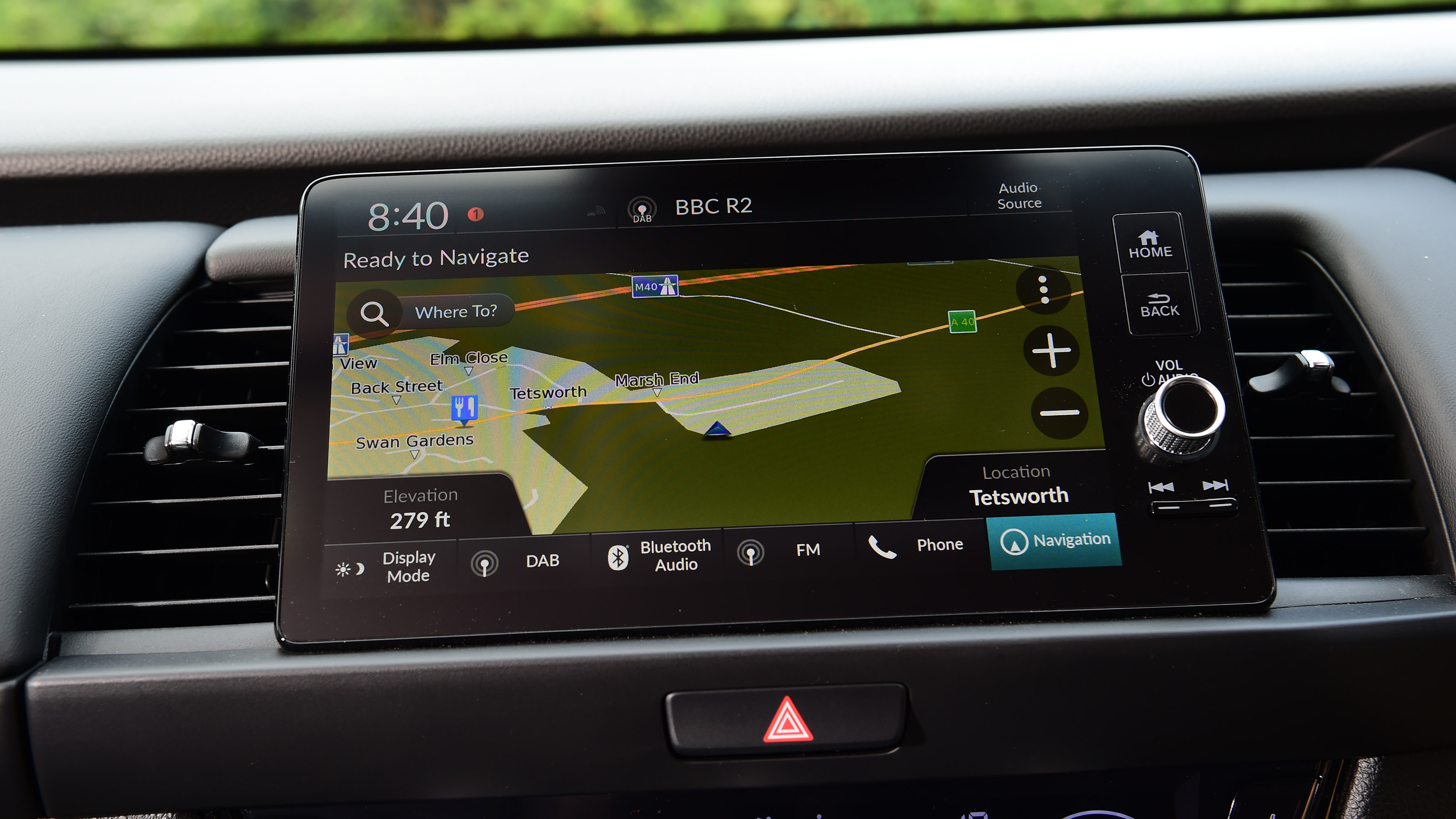 Honda Jazz - touchscreen