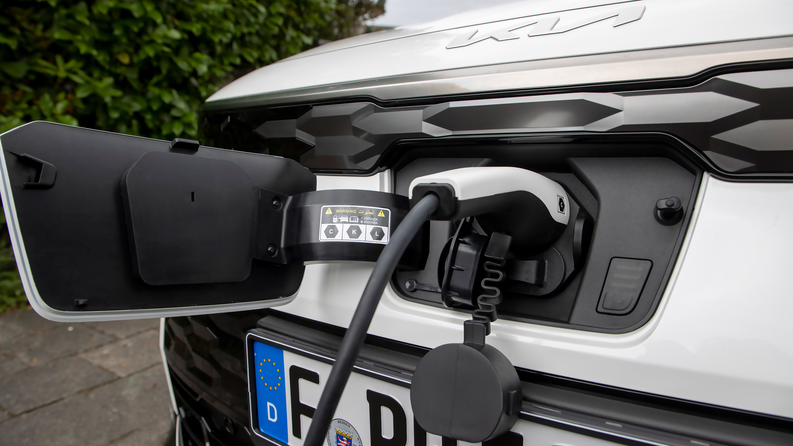 Kia Niro EV charging socket