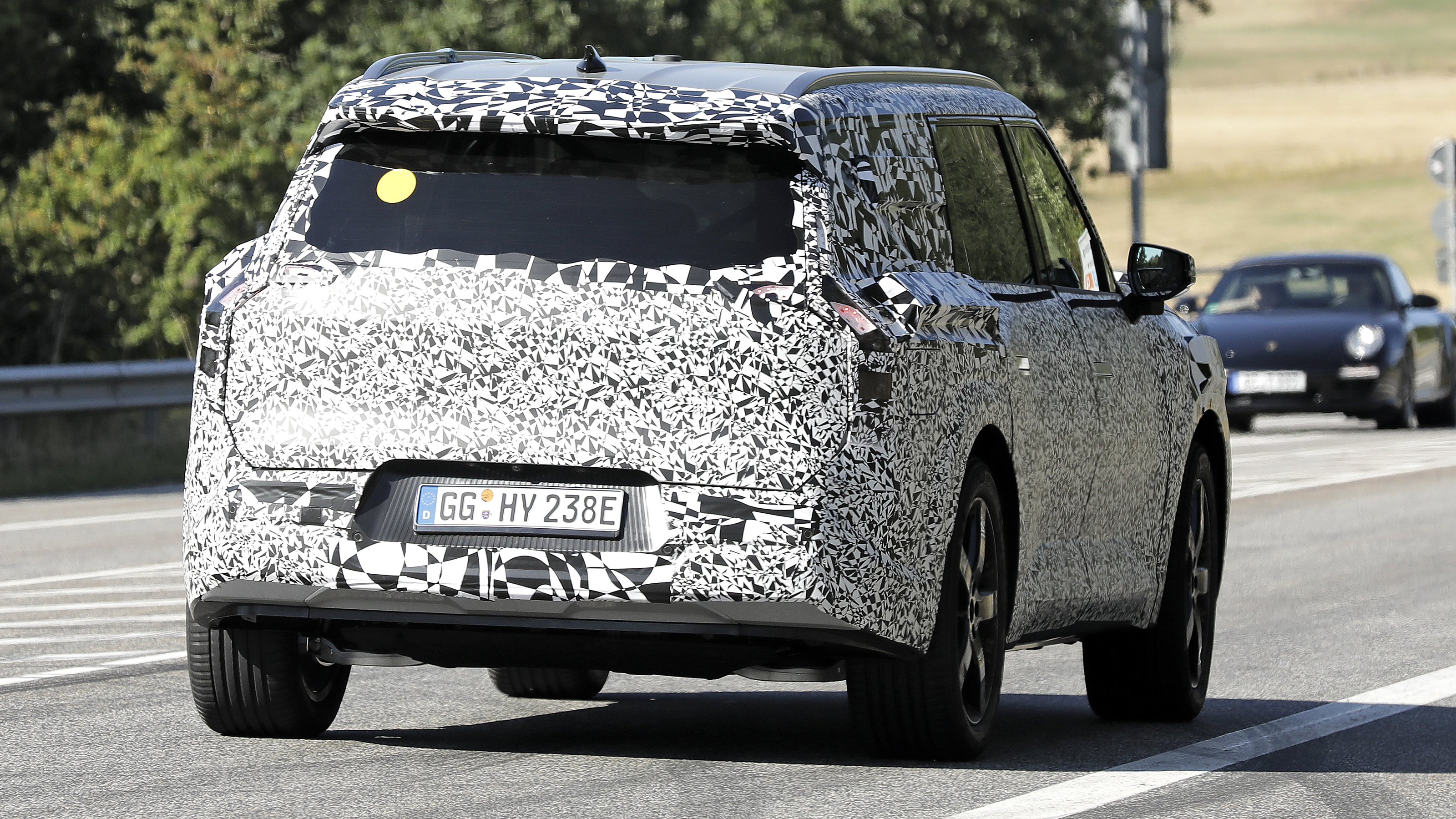 Kia EV9 SUV rear
