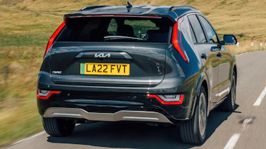 Kia Niro EV rear 3/4 tracking