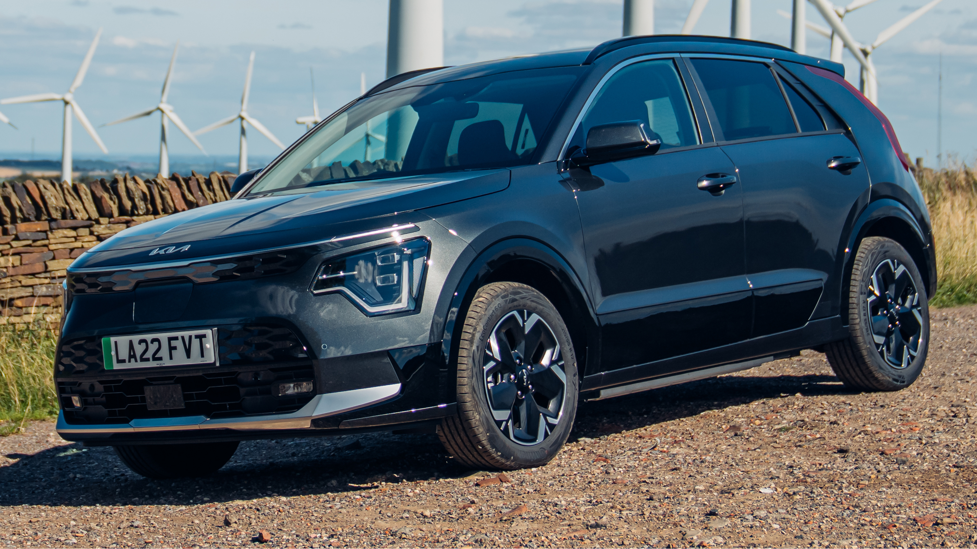 Kia Niro EV front 3/4 static