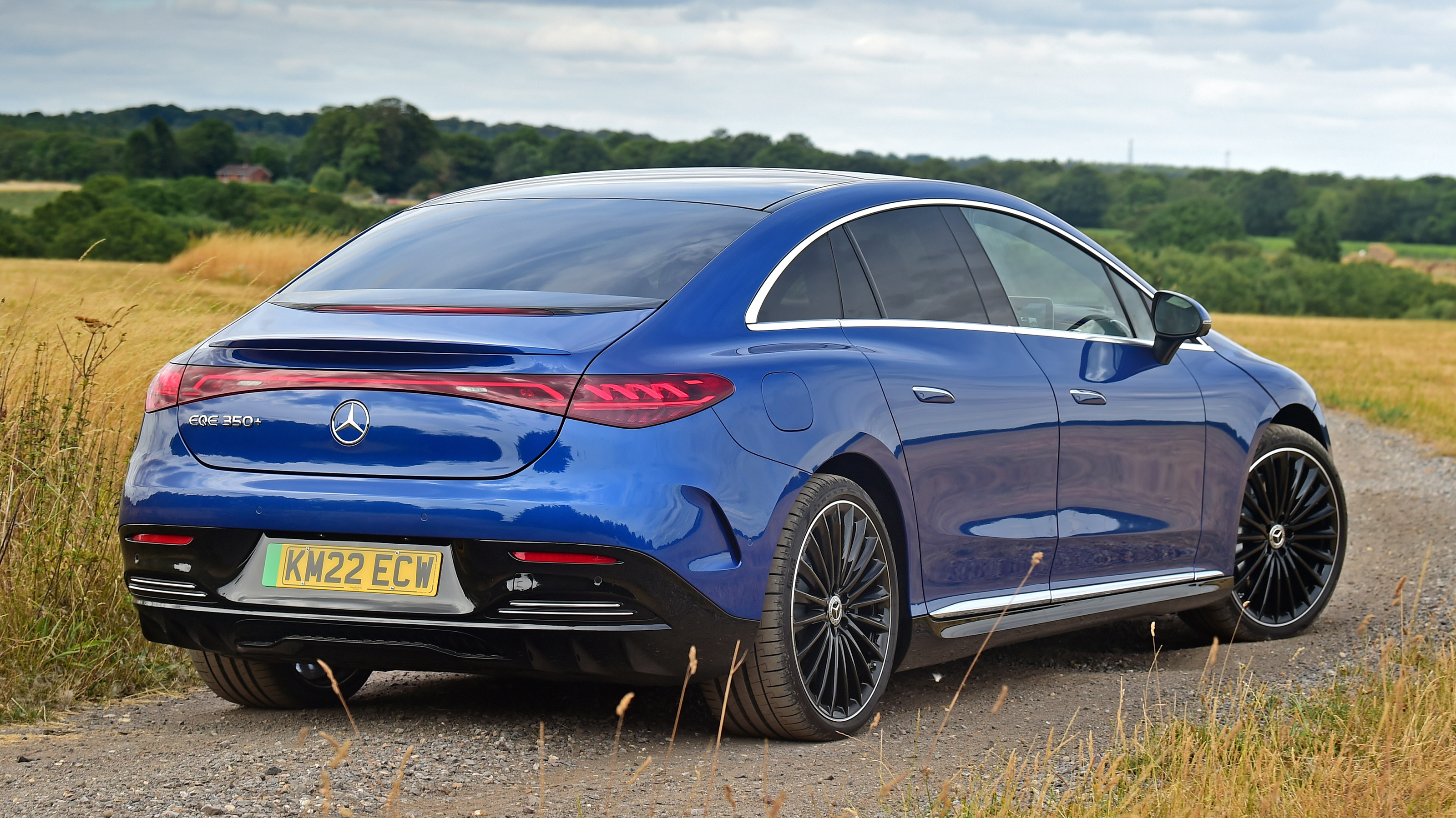 Mercedes EQE 350+ rear