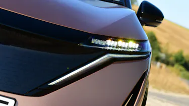 Nissan Ariya SUV headlights