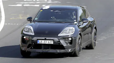 2023 Porsche Macan EV Nurburgring