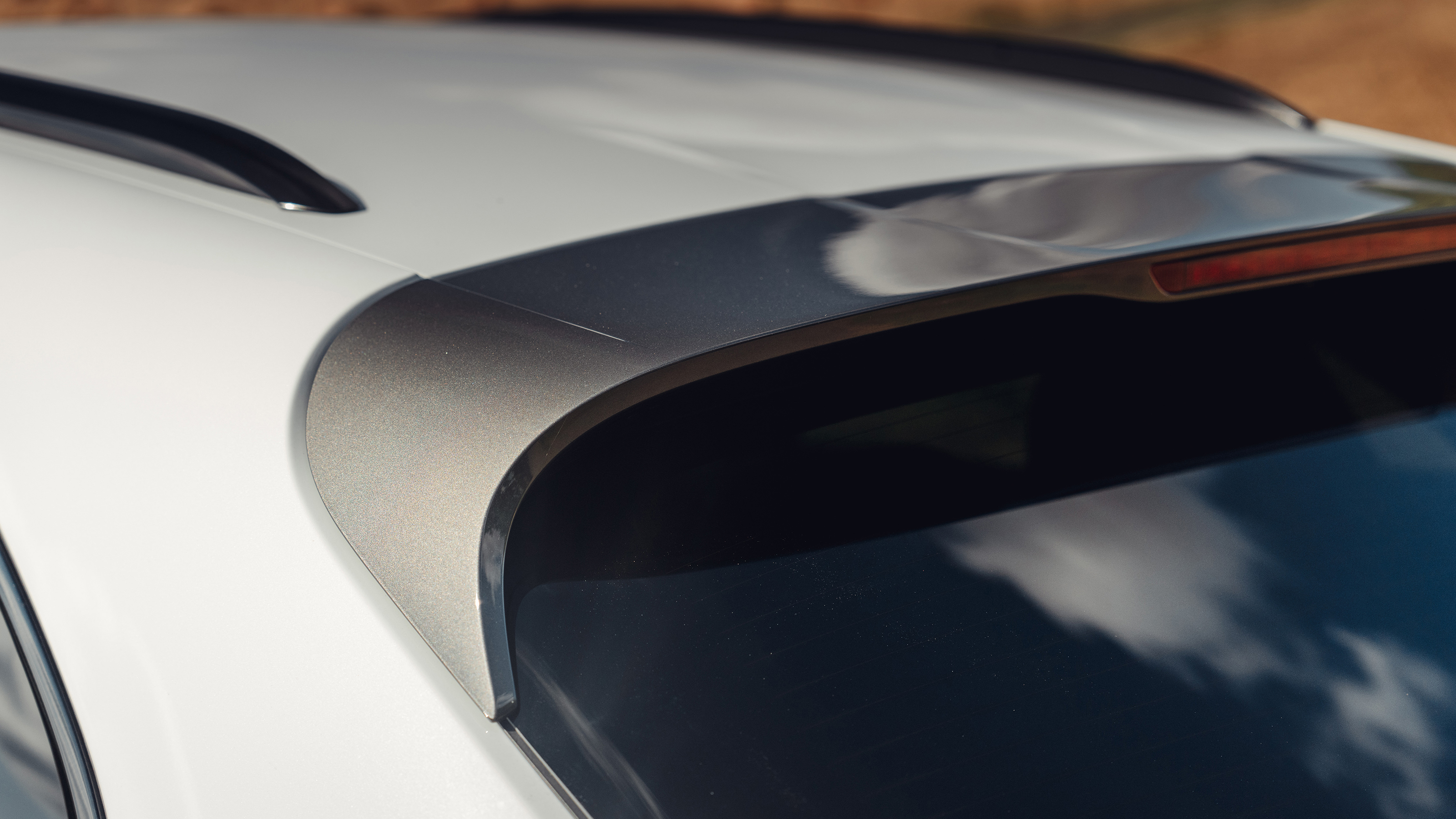 Porsche Macan SUV rear spoiler