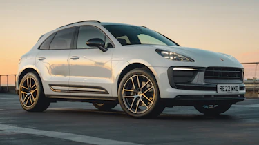 Porsche Macan SUV front 3/4 static
