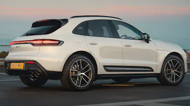 Porsche Macan SUV rear 3/4 static