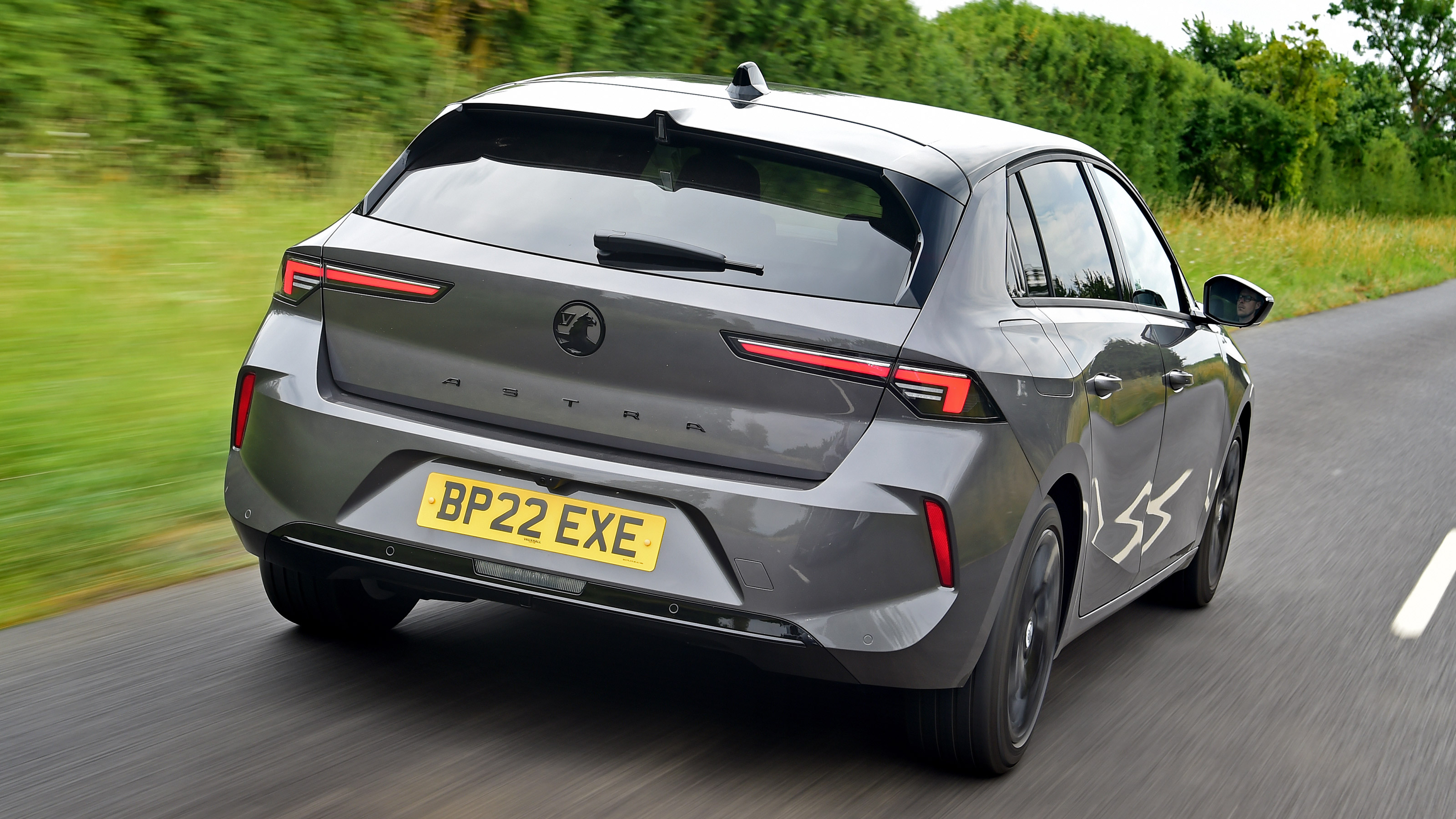 Vauxhall Astra hatchback rear 3/4