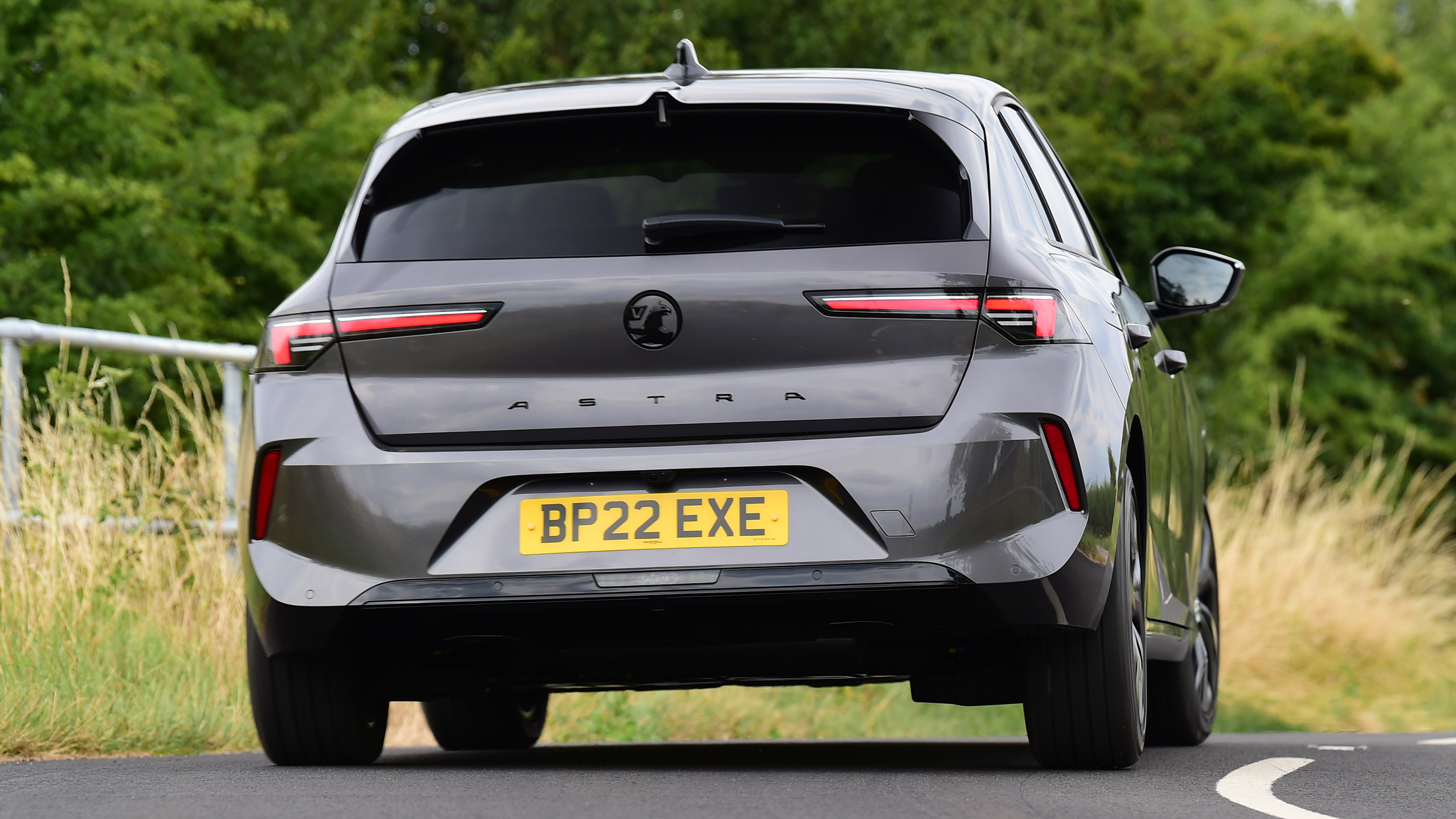 Vauxhall Astra hatchback rear cornering