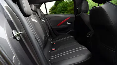 Vauxhall Astra hatchback rear seats