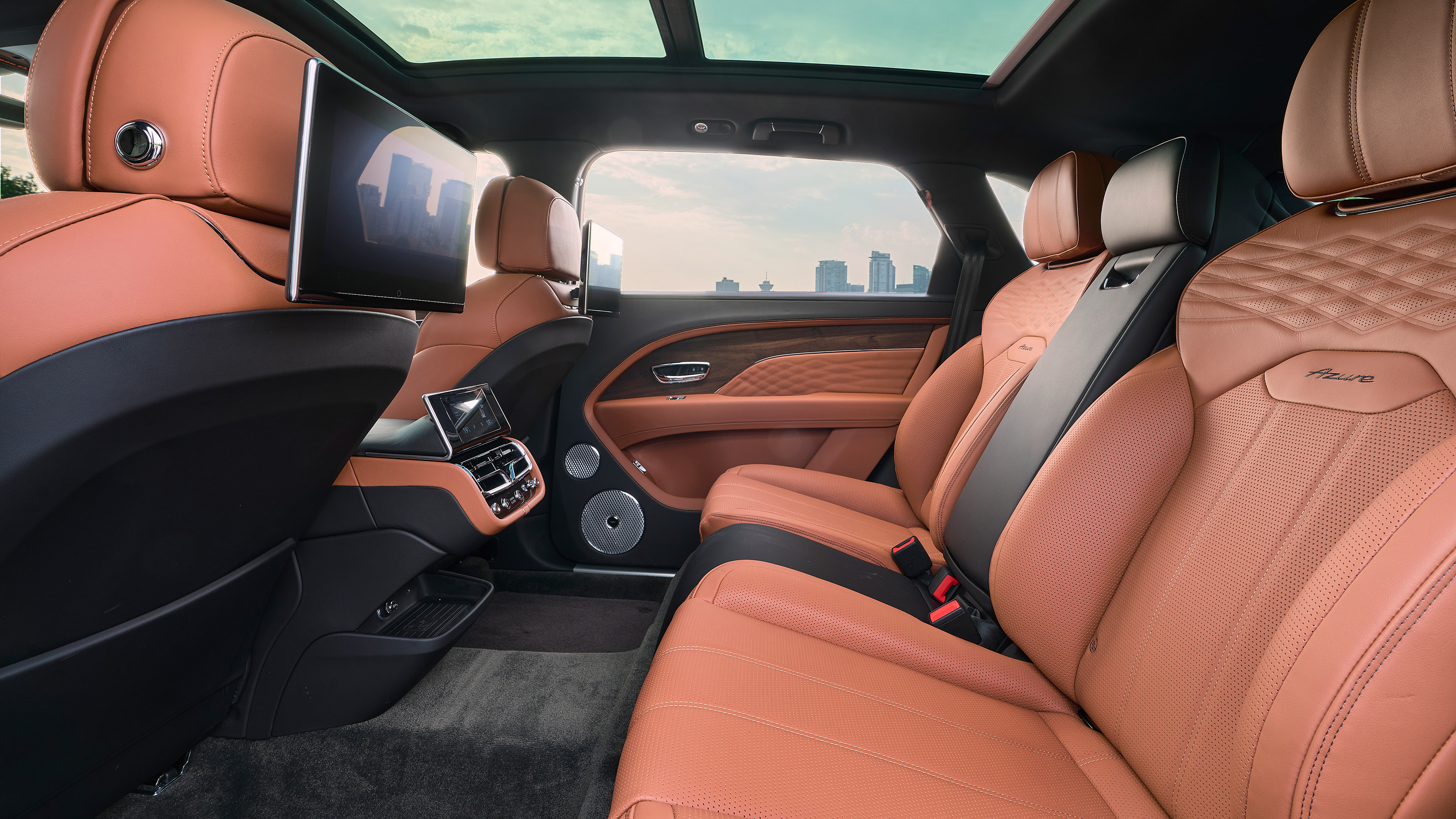 Bentley Bentayga EWB rear seats