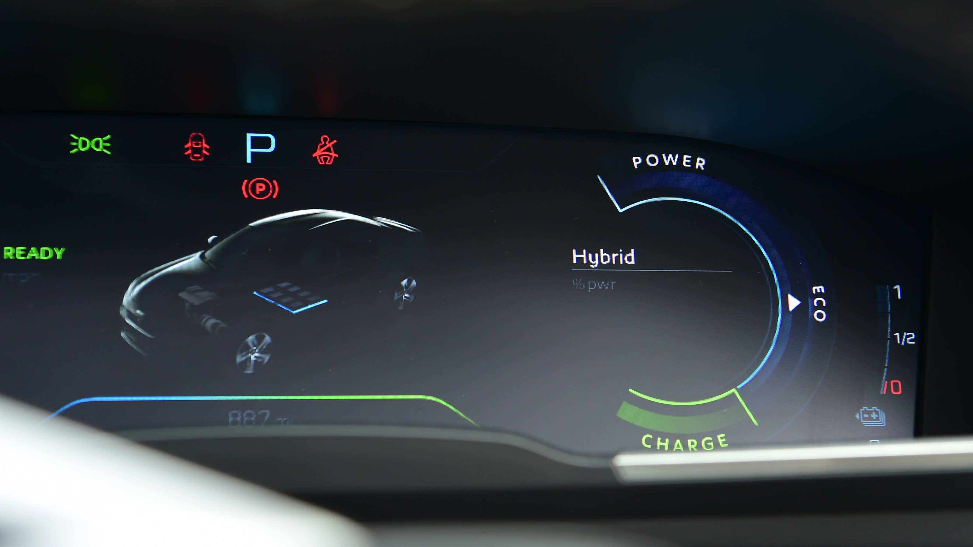 Peugeot 508 hatchback instruments