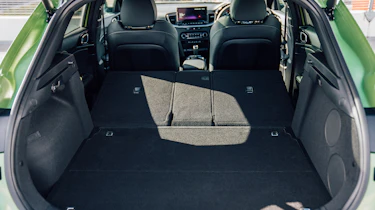 Kia XCeed hatchback boot seats folded