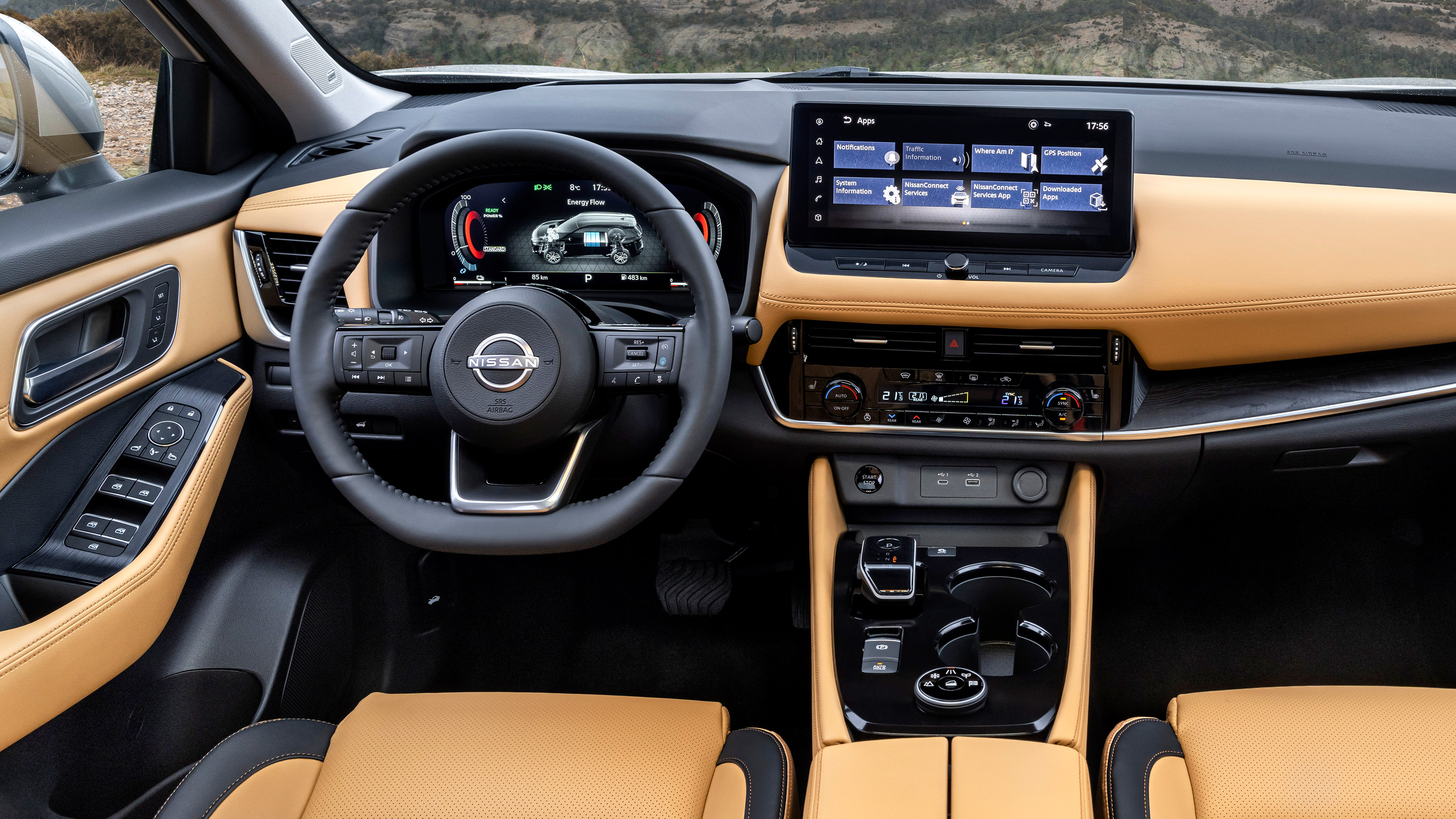 Nissan X-Trail SUV interior