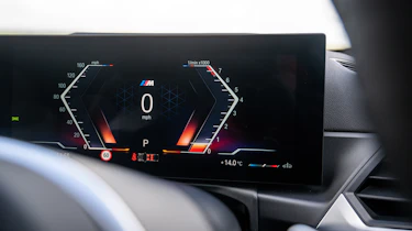 BMW 3 Series saloon instrument display