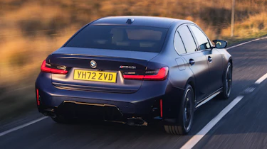 BMW 3 Series saloon rear tracking