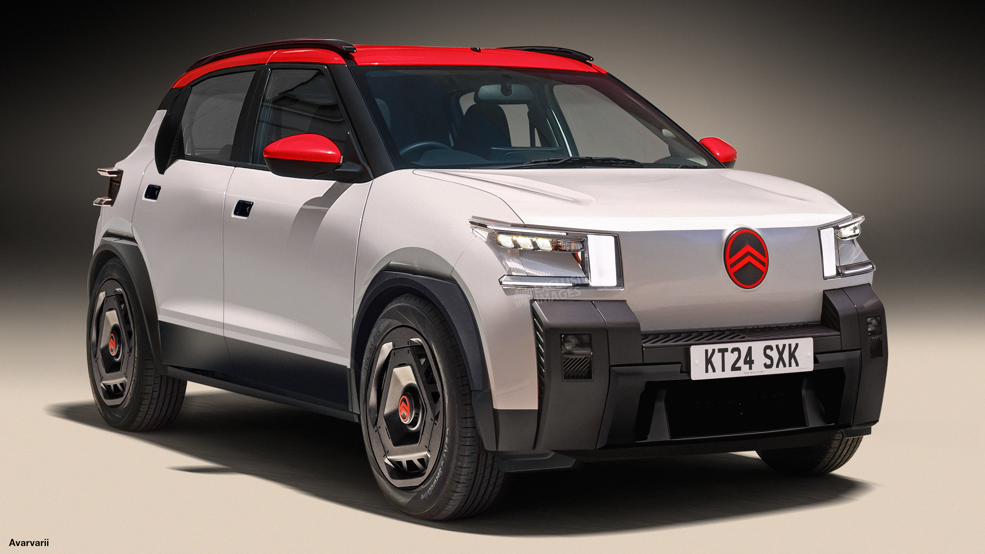 Citroen e-C3 render