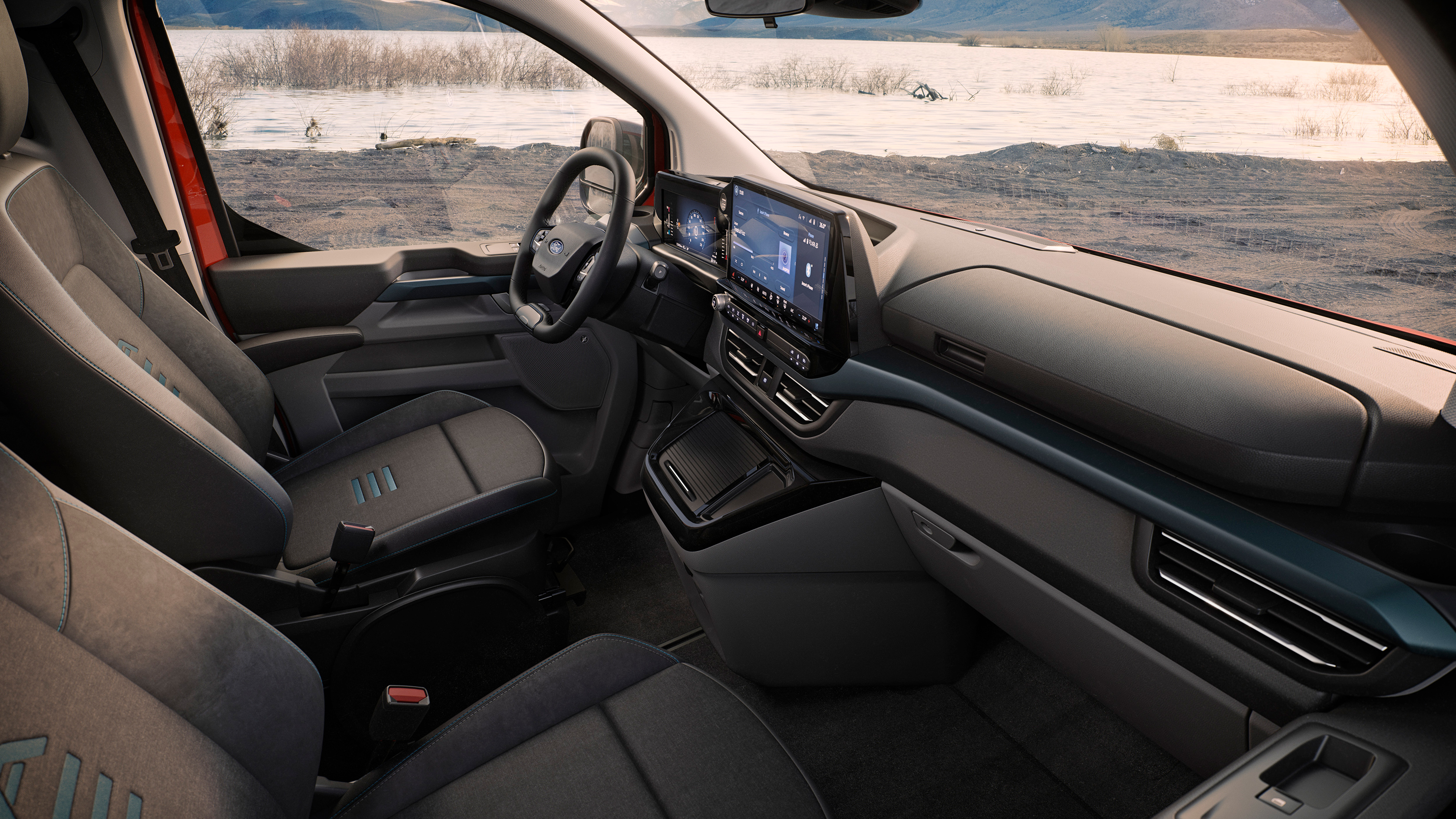 Ford e-Tourneo Custom dashboard