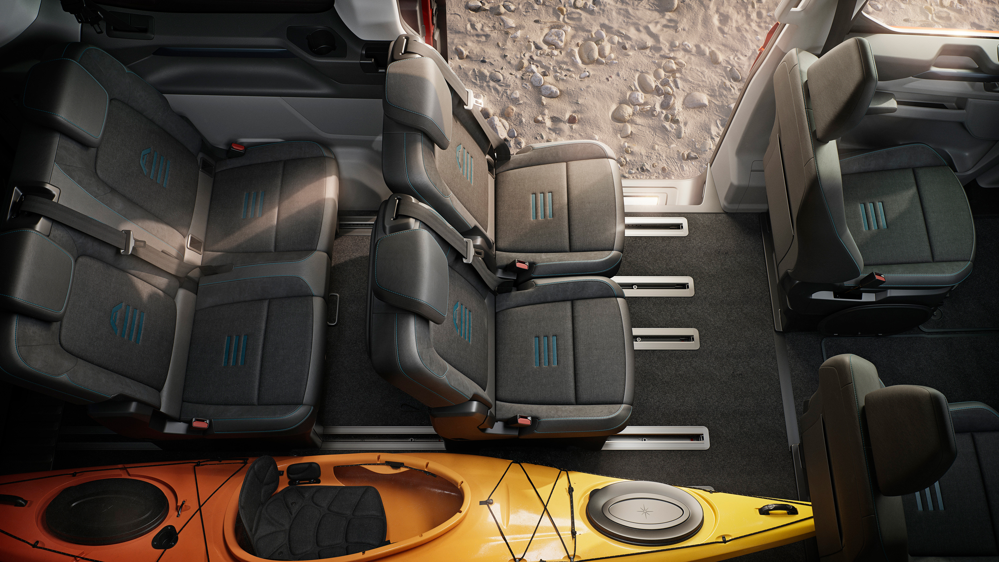 Ford e-Tourneo Custom canoe