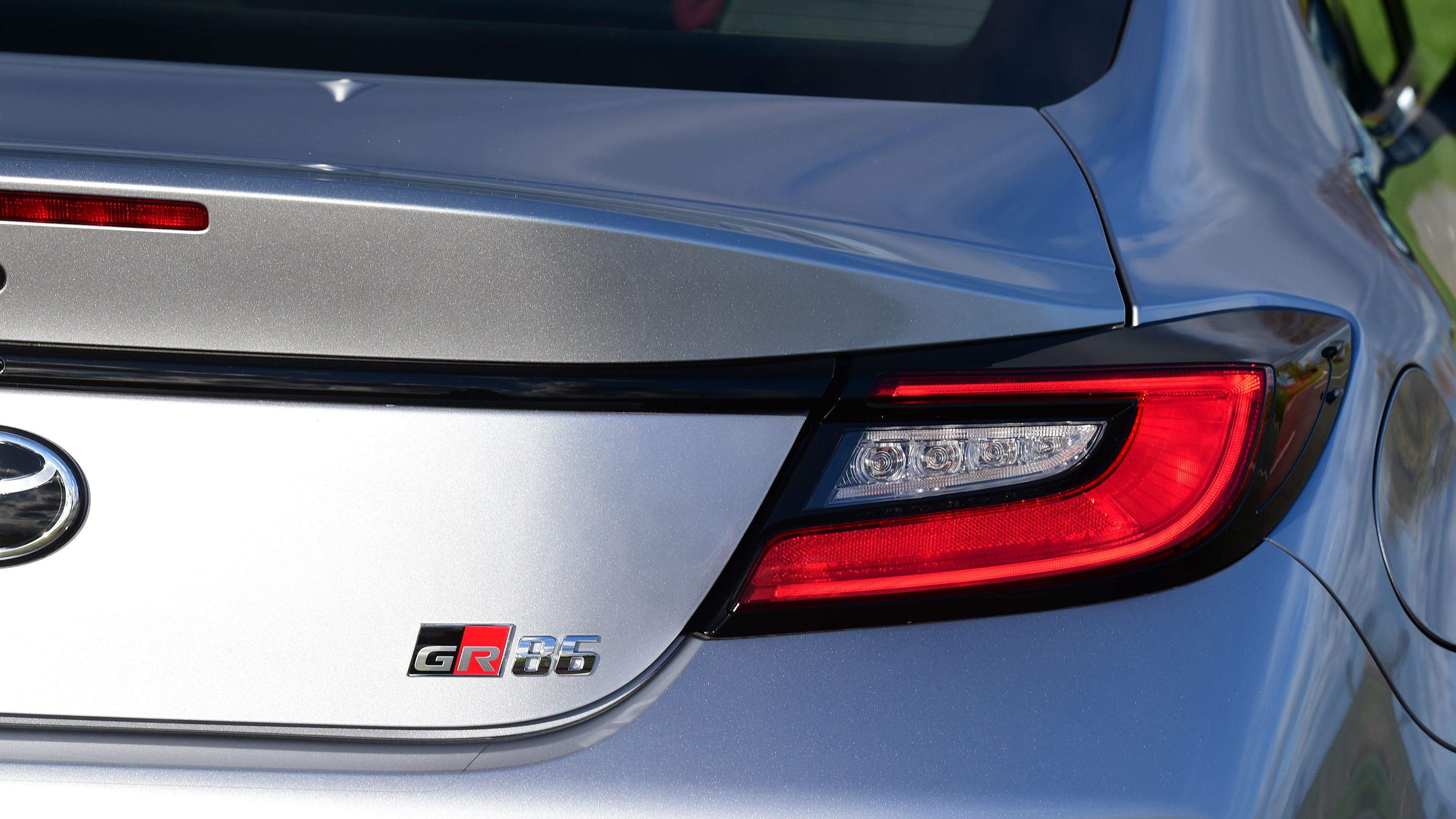 Toyota GR86 coupe rear lights