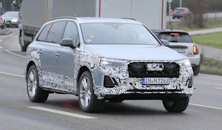 Audi Q7 facelift - front
