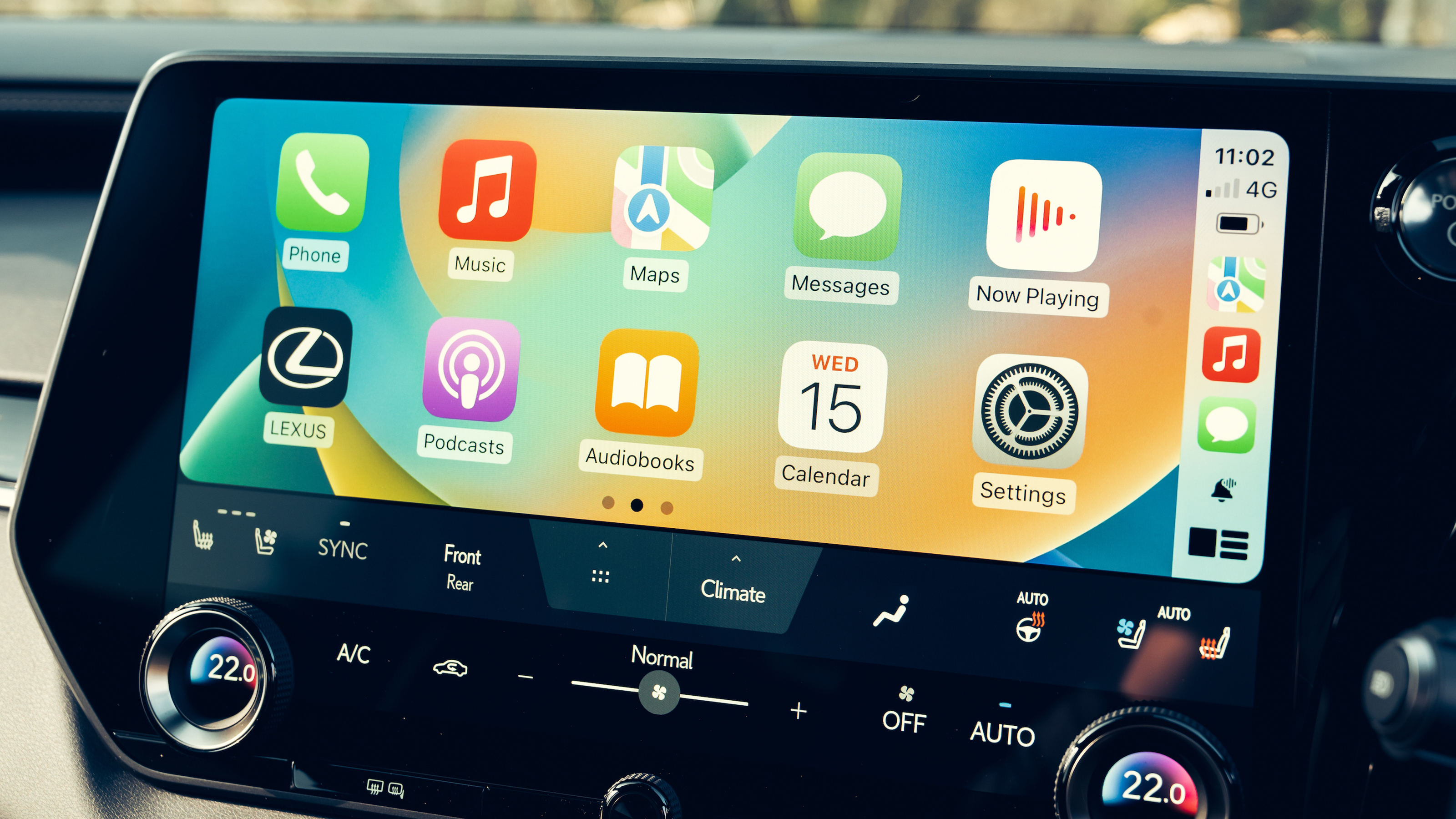 Lexus RX SUV infotainment