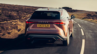 Lexus RX SUV rear tracking