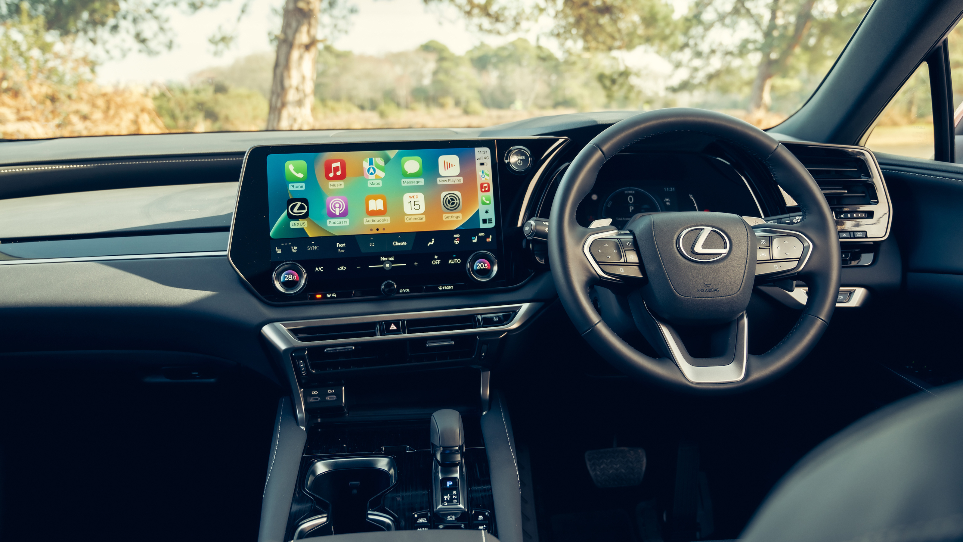 Lexus RX SUV interior