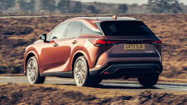Lexus RX SUV rear 3/4