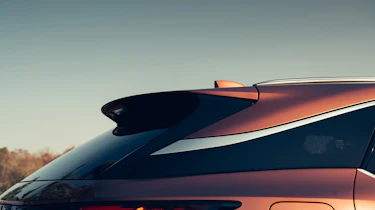 Lexus RX SUV rear spoiler