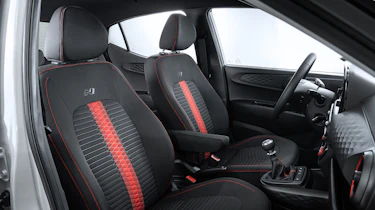 2023 Hyundai i10 facelift N Line seats