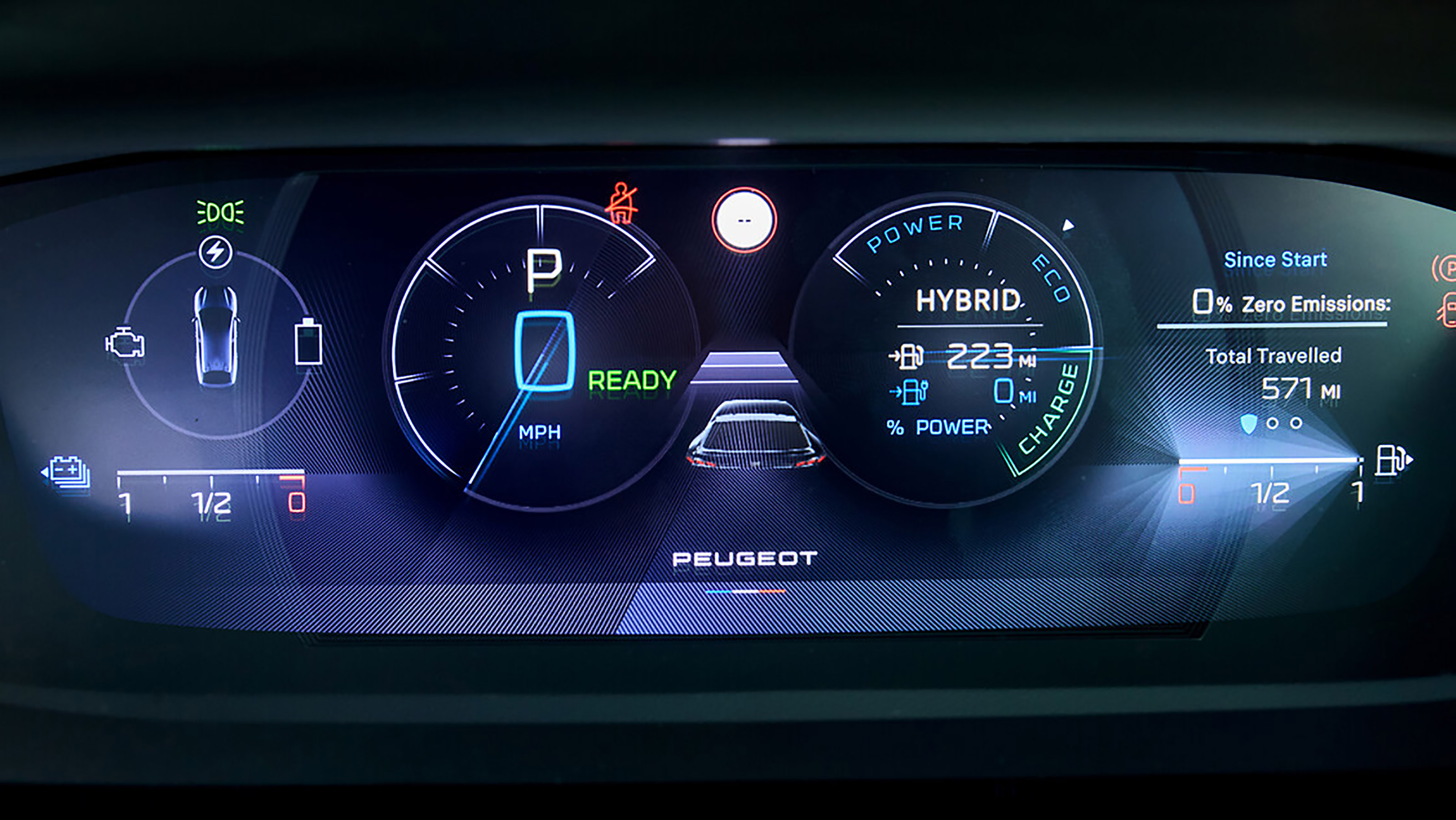 Peugeot 408 instruments