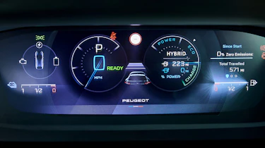 Peugeot 408 instruments