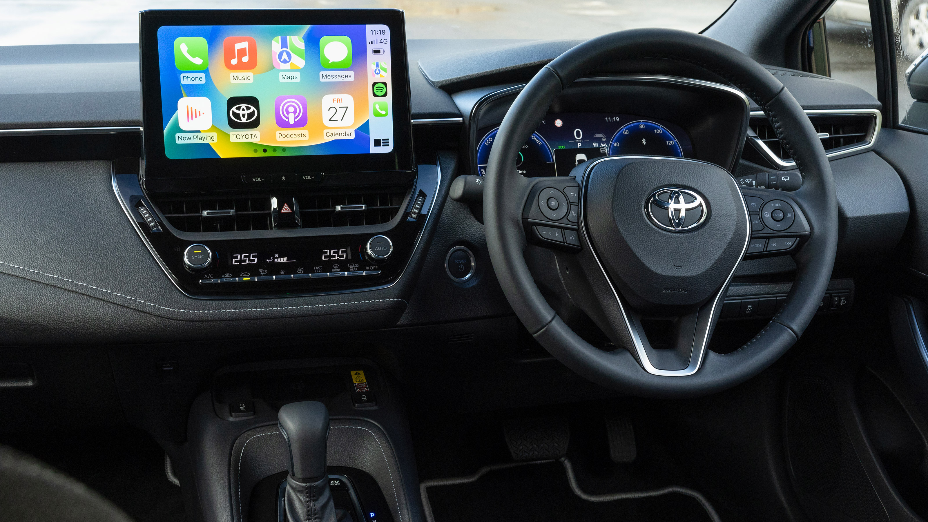 Toyota Corolla hatchback interior