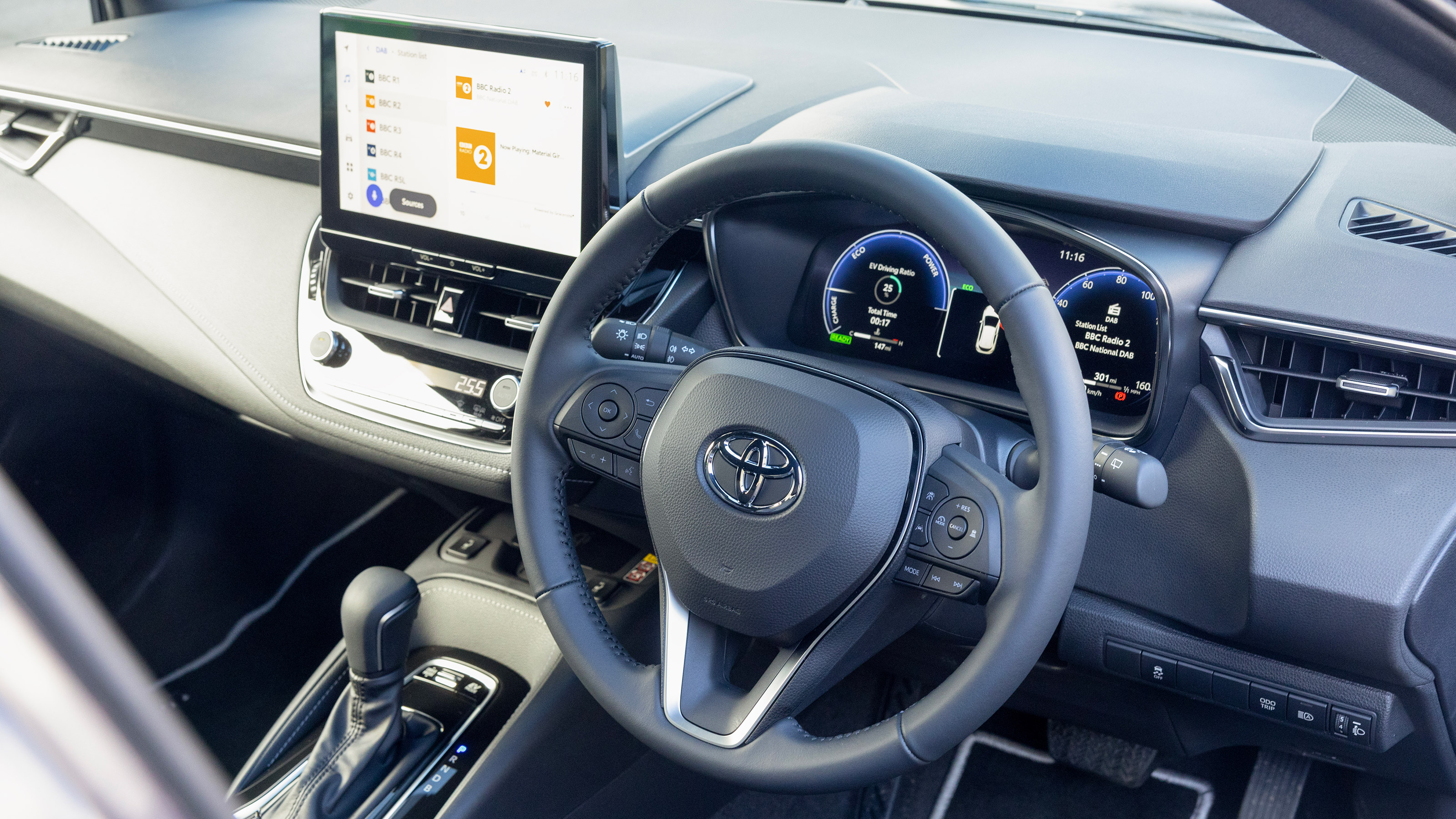 Toyota Corolla hatchback steering wheel