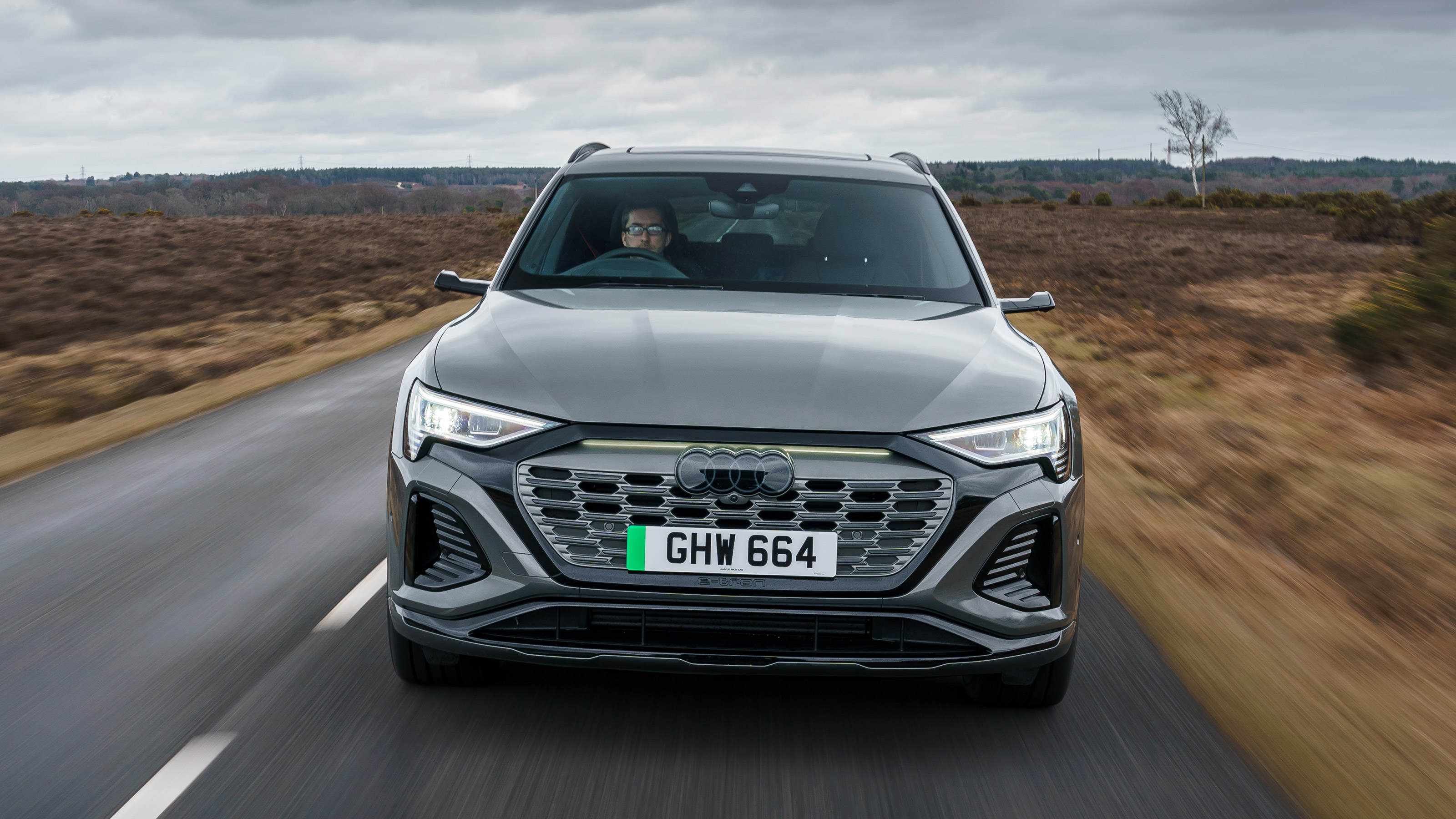 Audi Q8 e-tron SUV front