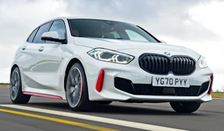 BMW 128ti front quarter