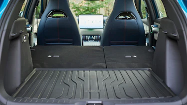 BYD Atto 3 SUV boot seats folded